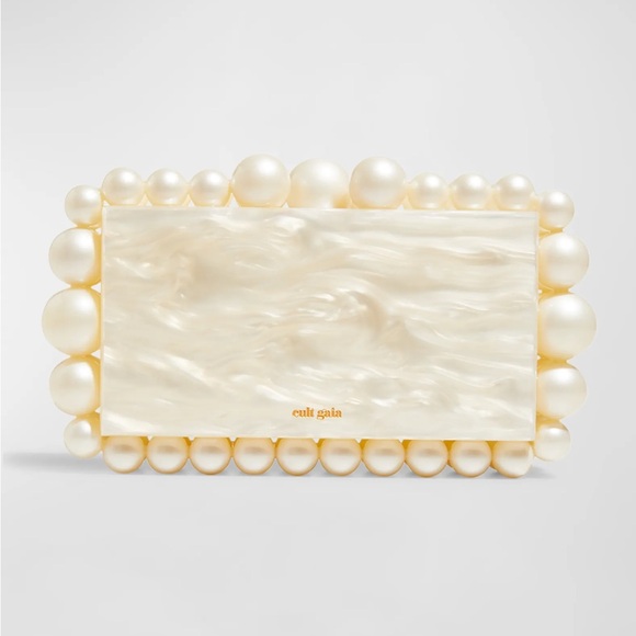 cult gaia Handbags - PRICE IS FIRM cult gaia eos pearl clutch